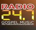 Radio 24 7 Xtreme Gospel Music logo