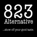 823 Alternative logo