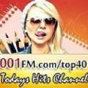 001fm Com Top 40 Hits Channel logo