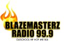99 9 Blazemasterz Radio logo