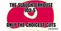 The Slaughterhouse 102.5 logo