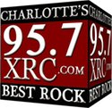 95.7 XRC Charlotte logo