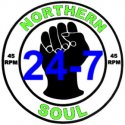 24 7 Northern Soul logo
