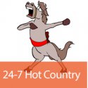24 7 Hot Country logo