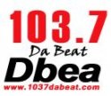 103.7 Da Beat logo