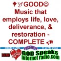 GOD Speaks Internet Radio logo