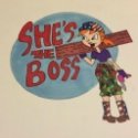 Shes The Boss Radio logo