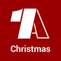 1A Christmas logo