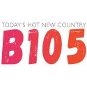 Today s Hot New Country B105 logo