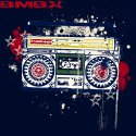Boombox Radio Bmbx Retro New Wave And Electronic logo