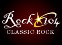 Rock 104 Classic Rock logo