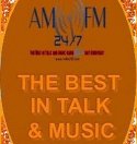AMFM 247 Broadcasting Network logo