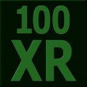 100 XR logo