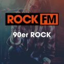 ROCK FM 90ER ROCK logo